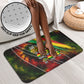 Juneteenth God Says I Am Christian Freedom Bathroom Set Pan African Flag Colors Tie Dye Galaxy