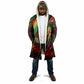 Juneteenth God Says I Am Christian Freedom Cloak Pan African Flag Colors Tie Dye Galaxy
