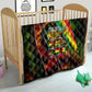 Juneteenth God Says I Am Christian Freedom Quilt Pan African Flag Colors Tie Dye Galaxy