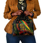Juneteenth God Says I Am Christian Freedom Shoulder Handbag Pan African Flag Colors Tie Dye Galaxy