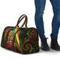 Juneteenth God Says I Am Christian Freedom Travel Bag Pan African Flag Colors Tie Dye Galaxy