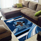 Botswana Independence Day Area Rug Raised Fist Map Graphic With National Coat Of Arms