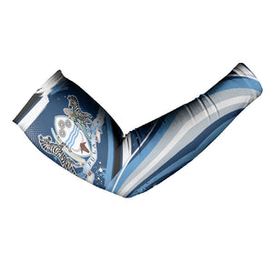 Botswana Independence Day Arm Sleeves Raised Fist Map Graphic With National Coat Of Arms