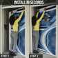 Botswana Independence Day Door Cover Raised Fist Map Graphic With National Coat Of Arms
