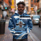 Botswana Independence Day Hoodie Raised Fist Map Graphic With National Coat Of Arms