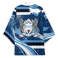 Botswana Independence Day Kimono Raised Fist Map Graphic With National Coat Of Arms