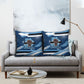 Botswana Independence Day Pillow Cover Raised Fist Map Graphic With National Coat Of Arms