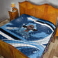 Botswana Independence Day Quilt Raised Fist Map Graphic With National Coat Of Arms