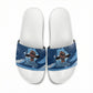 Botswana Independence Day Slide Sandals Raised Fist Map Graphic With National Coat Of Arms