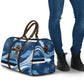 Botswana Independence Day Travel Bag Raised Fist Map Graphic With National Coat Of Arms