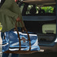 Botswana Independence Day Travel Bag Raised Fist Map Graphic With National Coat Of Arms