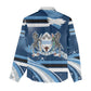 Botswana Independence Day Women Casual Shirt Raised Fist Map Graphic With National Coat Of Arms