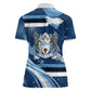 Botswana Independence Day Women Polo Shirt Raised Fist Map Graphic With National Coat Of Arms