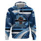 Botswana Independence Day Zip Hoodie Raised Fist Map Graphic With National Coat Of Arms