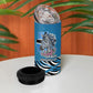Botswana Independence Day 4 in 1 Can Cooler Tumbler Flying Dove Graphic Zebra Portrait Flag Map