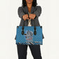 Botswana Independence Day Leather Bag Flying Dove Graphic Zebra Portrait Flag Map