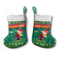 Cameroon Christmas Stocking Coat of Arms Santa Hat and Stars Motif - African Pride