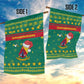 Cameroon Christmas Garden Flag Coat of Arms Santa Hat and Stars Motif - African Pride