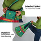 Cameroon Christmas Grocery Bag Coat of Arms Santa Hat and Stars Motif - African Pride