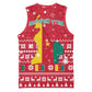 Cameroon Christmas Basketball Jersey Snowflake Pattern Traditional Santa and Map Motif - African Pride