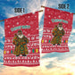 Cameroon Christmas Garden Flag Snowflake Pattern Traditional Santa and Map Motif - African Pride