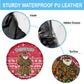 Cameroon Christmas Spare Tire Cover Snowflake Pattern Traditional Santa and Map Motif - African Pride