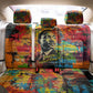 Martin Luther King Jr Back Car Seat Cover Colorful Street Art Portrait Black History Graffiti Style - African Pride