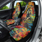 Martin Luther King Jr Car Seat Cover Colorful Street Art Portrait Black History Graffiti Style - African Pride
