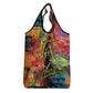 Martin Luther King Jr Grocery Bag Colorful Street Art Portrait Black History Graffiti Style - African Pride