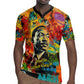 Martin Luther King Jr Rugby Jersey Colorful Street Art Portrait Black History Graffiti Style TS04