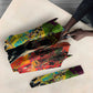 Martin Luther King Jr Umbrella Colorful Street Art Portrait Black History Graffiti Style - African Pride