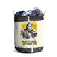 Martin Luther King Jr Laundry Basket Black Lives Matter Street Art Portrait Civil Rights Tribute Bold Striped - African Pride
