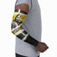 Martin Luther King Jr Arm Sleeves Black Lives Matter Street Art Portrait Civil Rights Tribute Bold Striped - African Pride