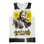 Martin Luther King Jr Basketball Jersey Black Lives Matter Street Art Portrait Civil Rights Tribute Bold Striped - African Pride