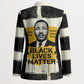 Martin Luther King Jr Blazer Black Lives Matter Street Art Portrait Civil Rights Tribute Bold Striped - African Pride