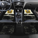 Martin Luther King Jr Car Mats Black Lives Matter Street Art Portrait Civil Rights Tribute Bold Striped - African Pride