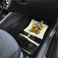 Martin Luther King Jr Car Mats Black Lives Matter Street Art Portrait Civil Rights Tribute Bold Striped - African Pride