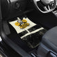 Martin Luther King Jr Car Mats Black Lives Matter Street Art Portrait Civil Rights Tribute Bold Striped - African Pride