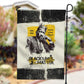 Martin Luther King Jr Garden Flag Black Lives Matter Street Art Portrait Civil Rights Tribute Bold Striped - African Pride