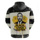Martin Luther King Jr Hoodie Black Lives Matter Street Art Portrait Civil Rights Tribute Bold Striped - African Pride
