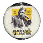Martin Luther King Jr Spare Tire Cover Black Lives Matter Street Art Portrait Civil Rights Tribute Bold Striped - African Pride