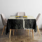 Martin Luther King Jr Tablecloth Black Lives Matter Street Art Portrait Civil Rights Tribute Bold Striped - African Pride