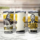 Martin Luther King Jr Tumbler Cup Black Lives Matter Street Art Portrait Civil Rights Tribute Bold Striped - African Pride