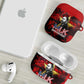 MLK Day AirPods Case Martin Luther King Jr Tribute American Flag Lettering - African Pride