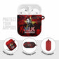 MLK Day AirPods Case Martin Luther King Jr Tribute American Flag Lettering - African Pride