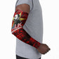 MLK Day Arm Sleeves Martin Luther King Jr Tribute American Flag Lettering - African Pride