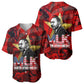 MLK Day Baseball Jersey Martin Luther King Jr Tribute American Flag Lettering TS04
