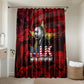 MLK Day Bathroom Set Martin Luther King Jr Tribute American Flag Lettering - African Pride