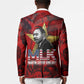 MLK Day Blazer Martin Luther King Jr Tribute American Flag Lettering - African Pride