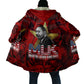 MLK Day Cloak Martin Luther King Jr Tribute American Flag Lettering - African Pride